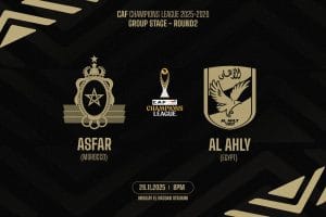 موعد مباراة الأهلي و الجيش الملكي في دوري أبطال إفريقيا 2026 و القنوات الناقلة